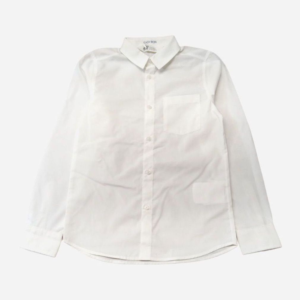 

Рубашка H&M 791875 134 см Белая