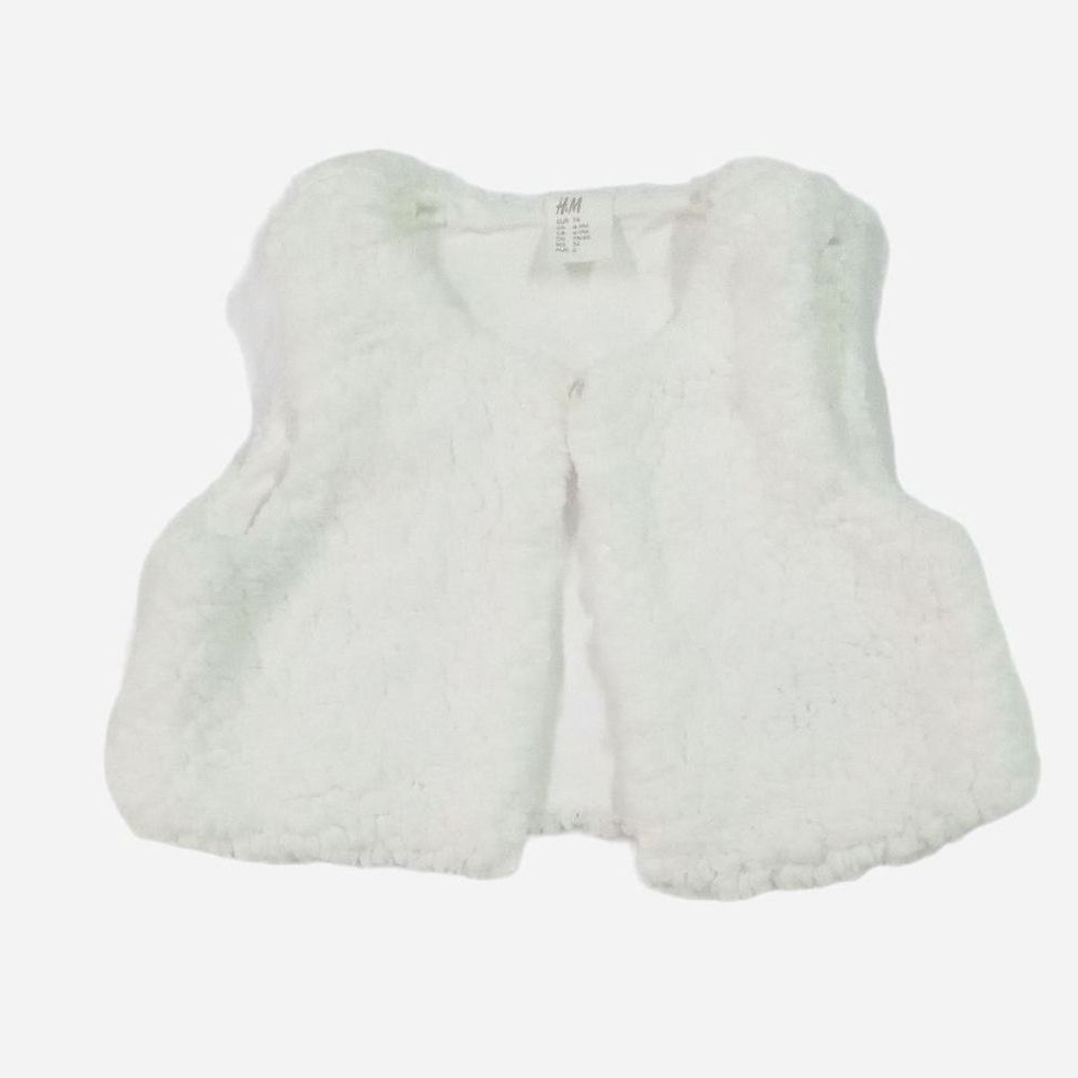 

Демисезонный жилет H&M 801699 74 см Белый