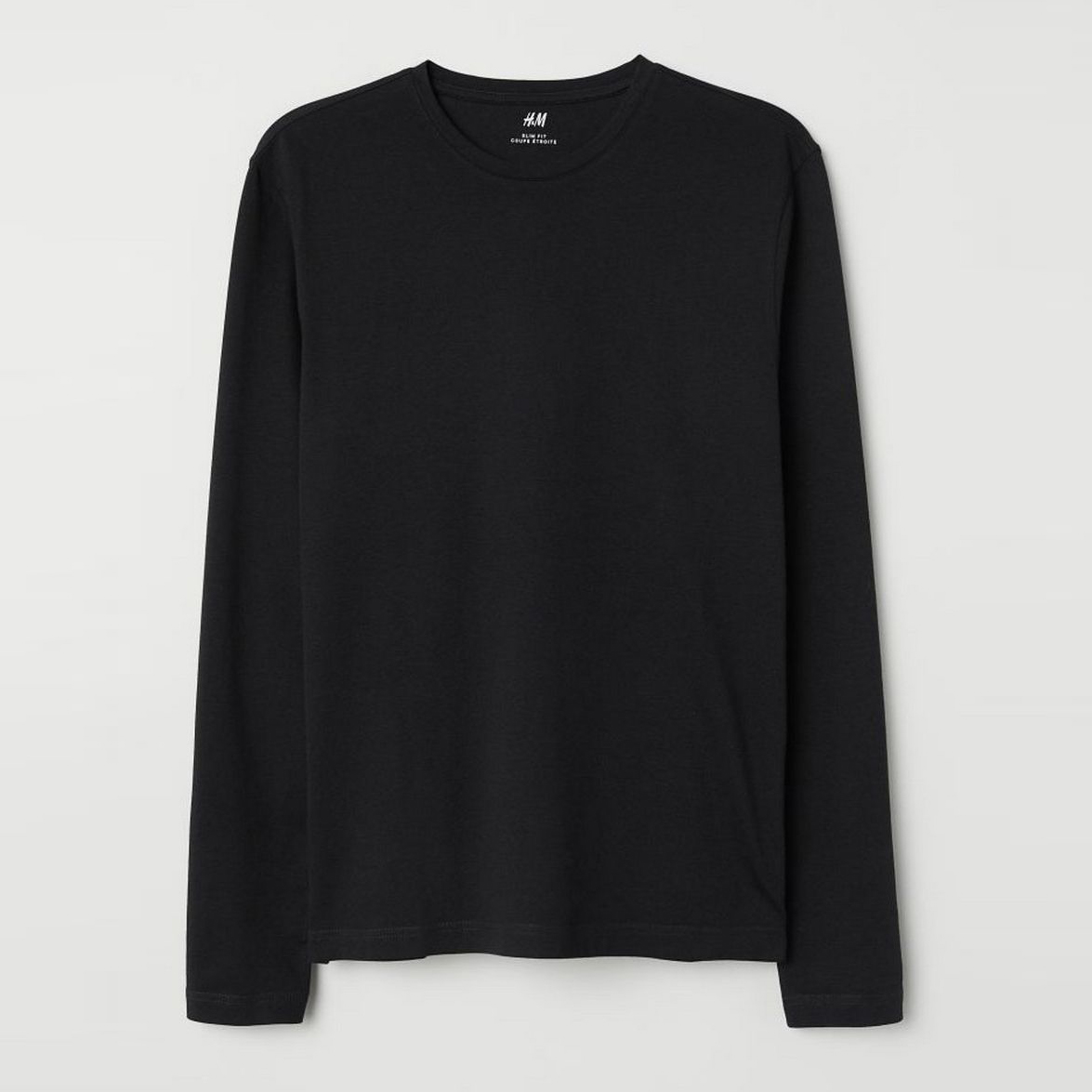

Футболка с длинными рукавами H&M 778725 158-164 см Черная (KZ2000000940977)