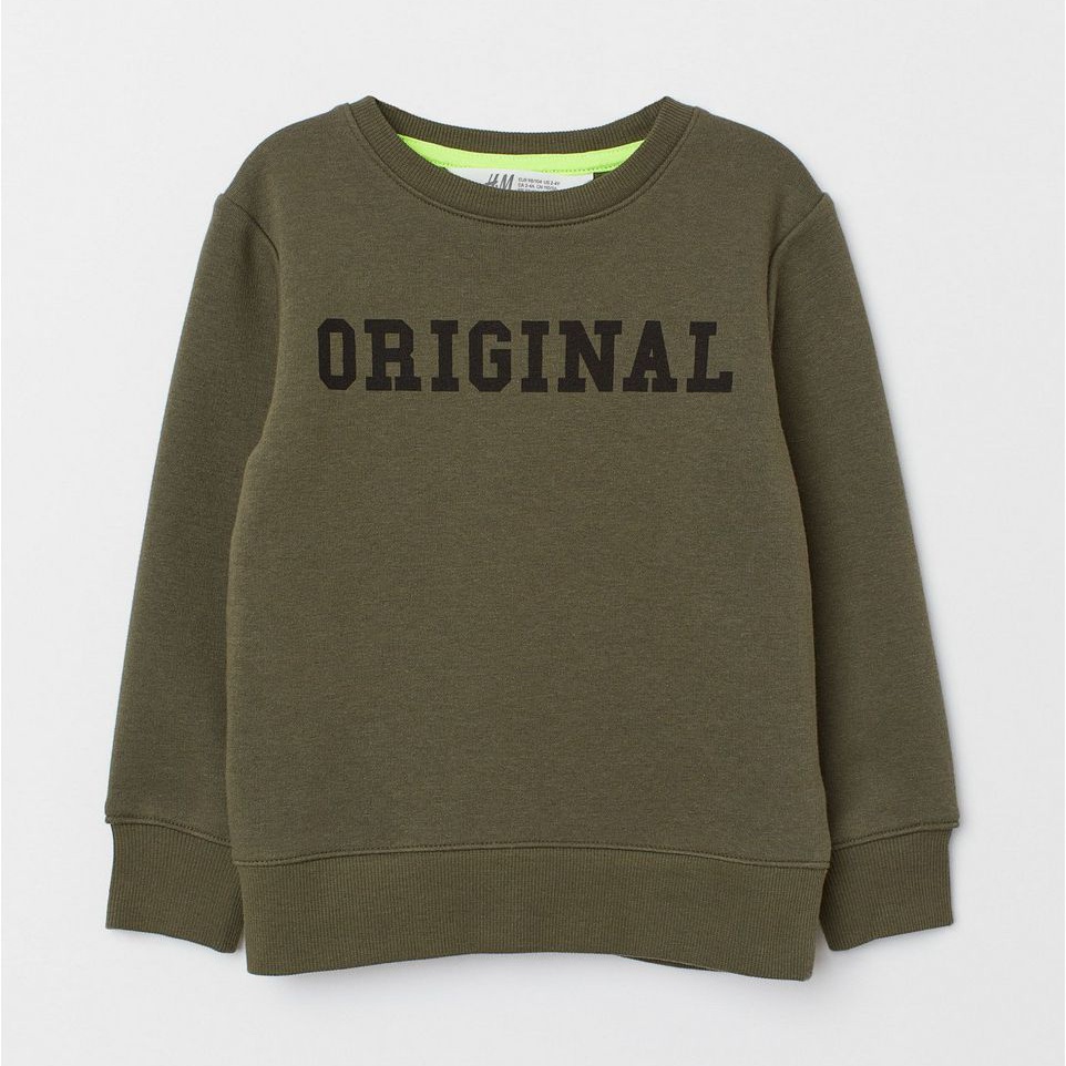

Свитшот H&M 695195 110-116 см Хаки