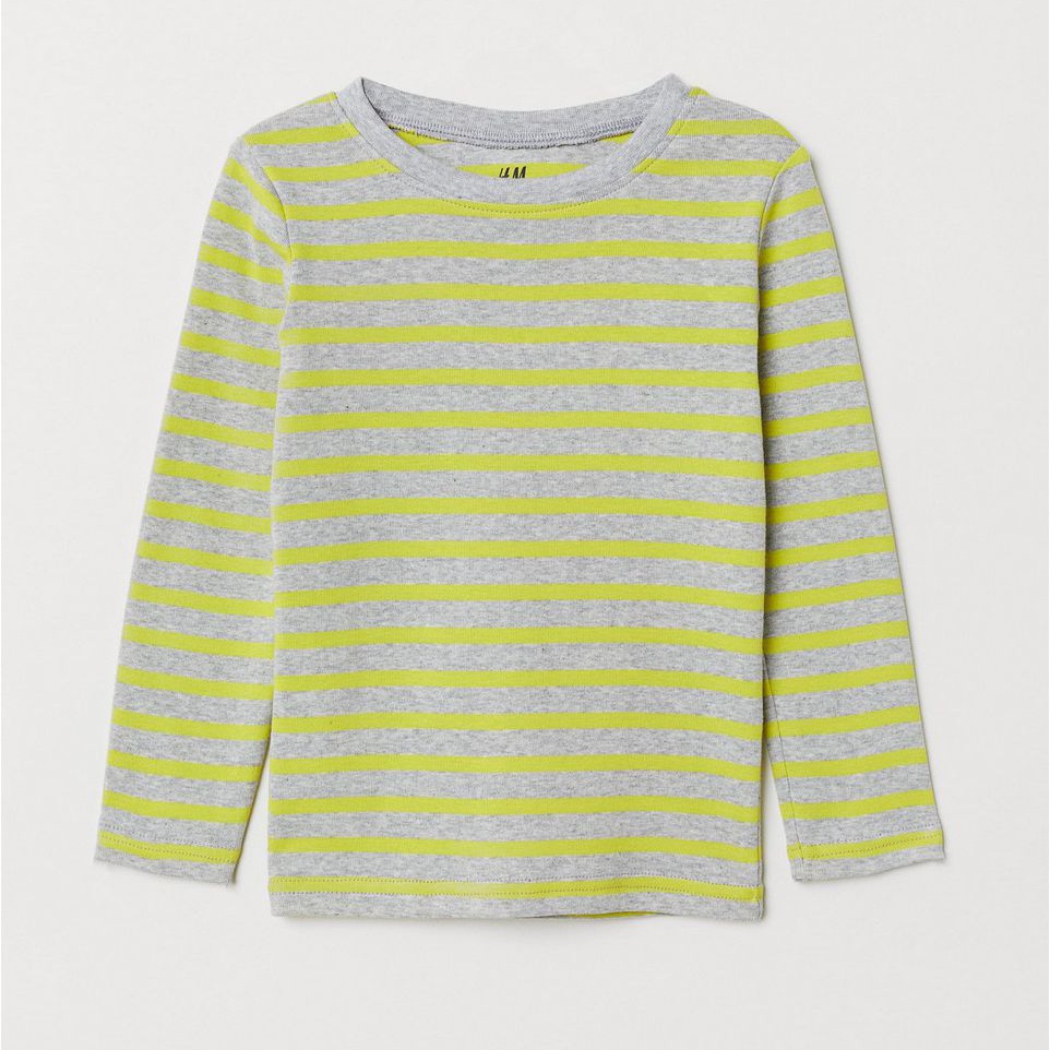 

Футболка с длинными рукавами H&M 698011 92 см Серая (KZ2000001023204)