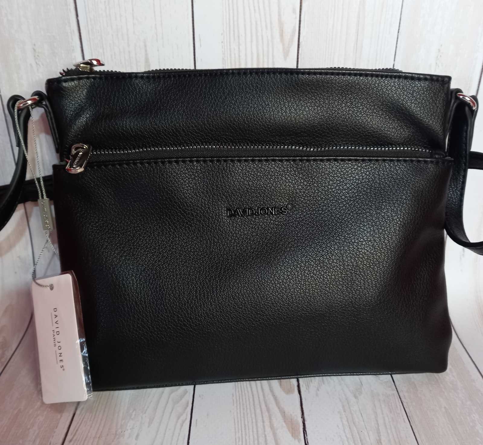 

Сумки крос-боди David Jones CM6114 black 26*21*3см