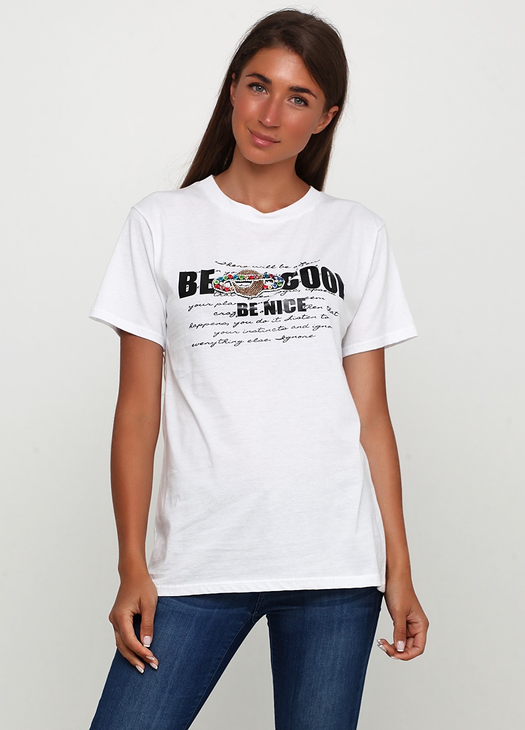 

Футболка Wu~side 16-18387 S-L белый