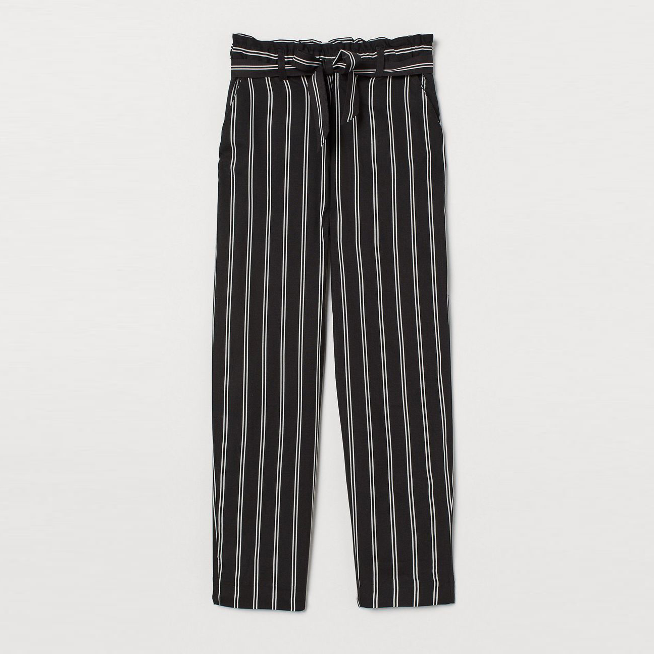 

Брюки H&M 797307 146 см Черно-белые