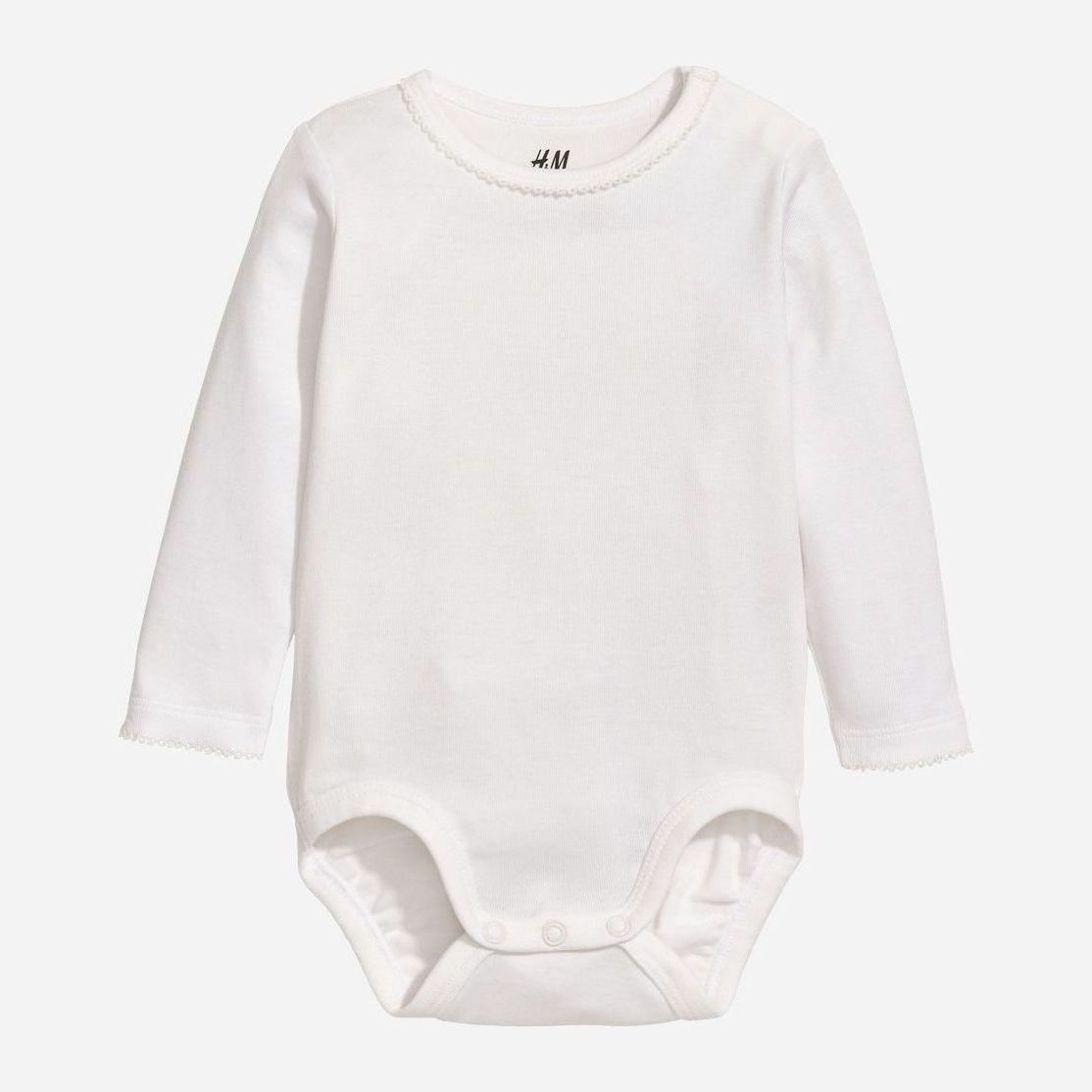 

Боди H&M 523479 80 см Белое