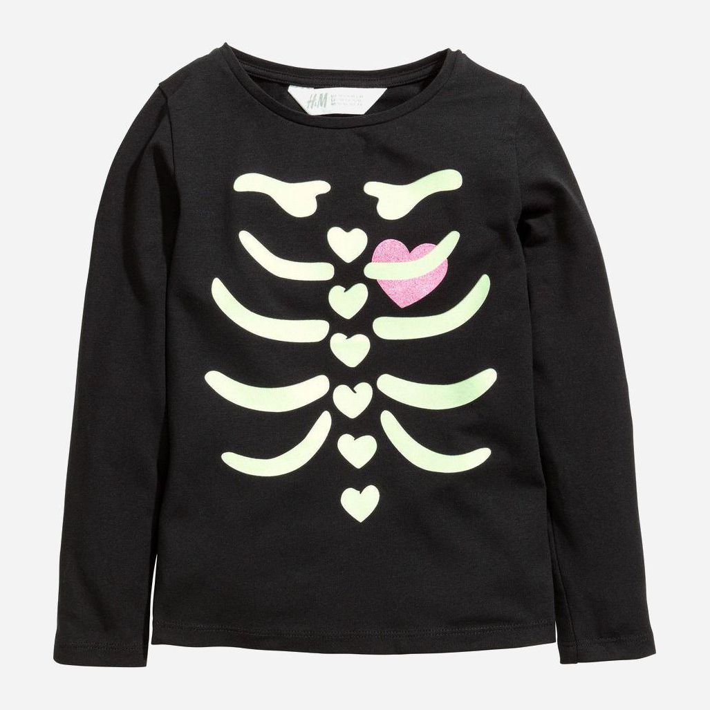 

Футболка с длинными рукавами H&M 498376 92 см Черная