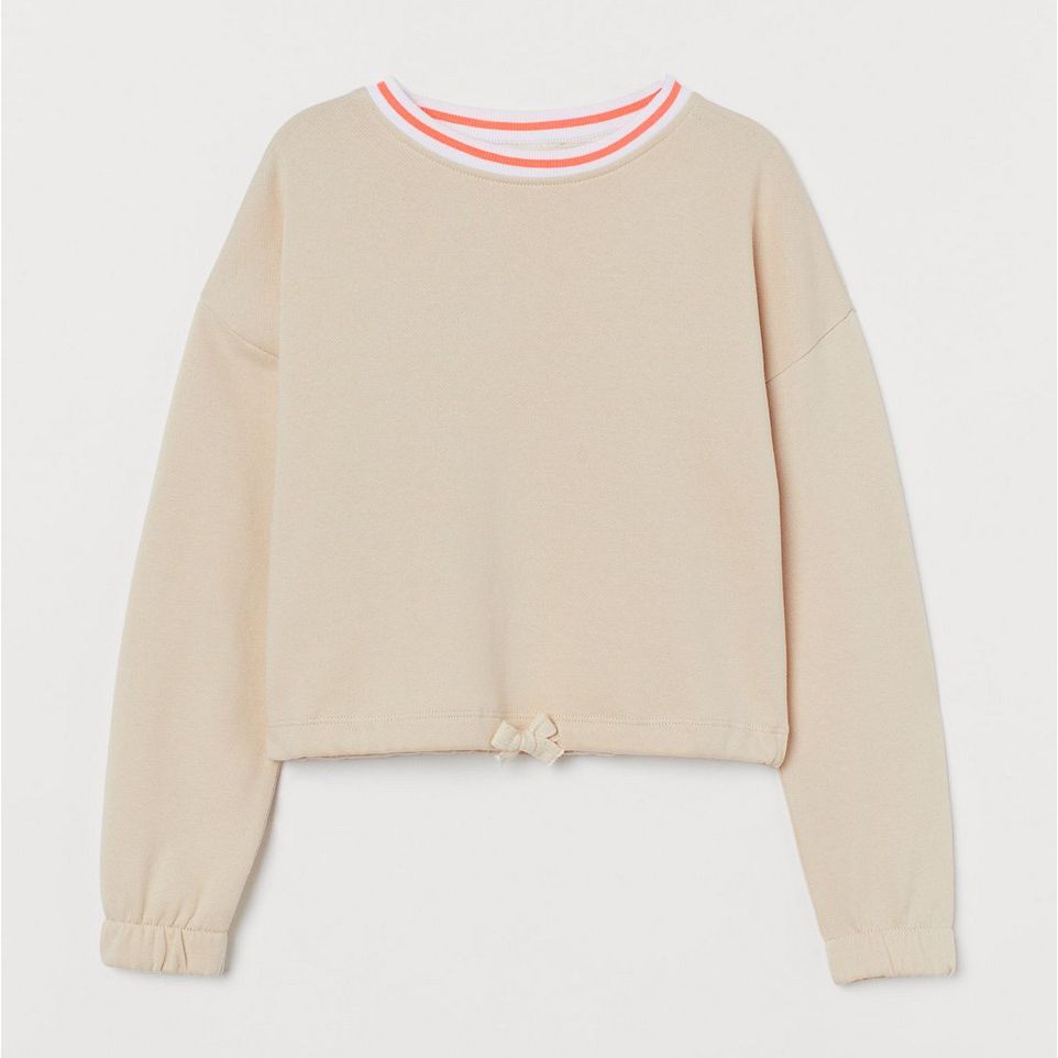 

Свитшот H&M 815641 146-152 см Светло-бежевый