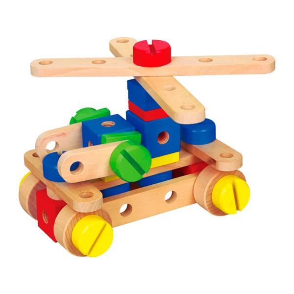 

Деревянный конструктор Viga Toys 53 эл. (50490)