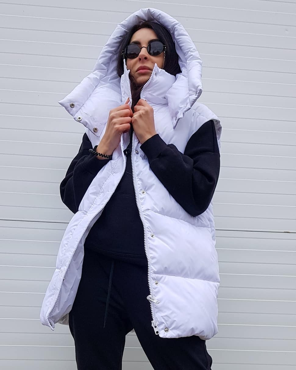 

Жилет Lilo Middle White Oversize L белый