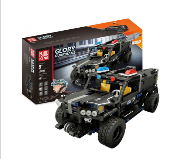 

Конструктор полицейский джип Mould King 13006