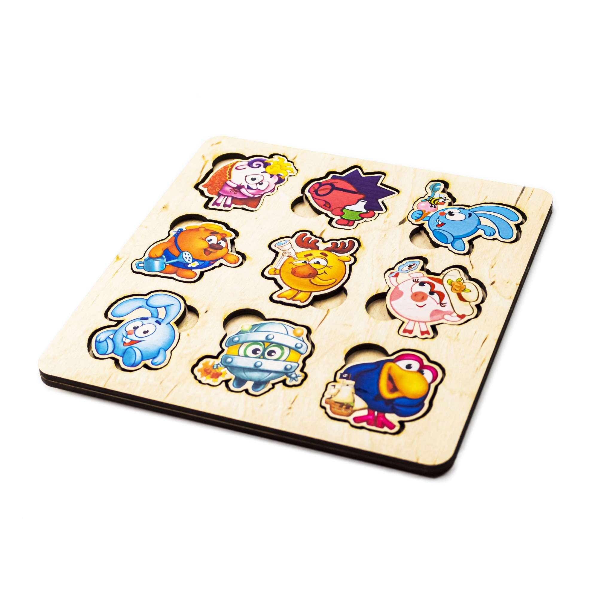 

Пазл для детей LaserPro Смешарики Цветной