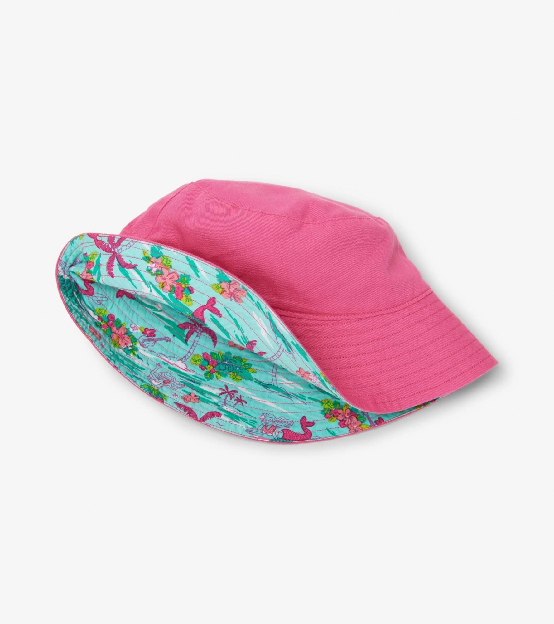 

Панама 2 in 1Tropical Mermaid XL рожева 7A