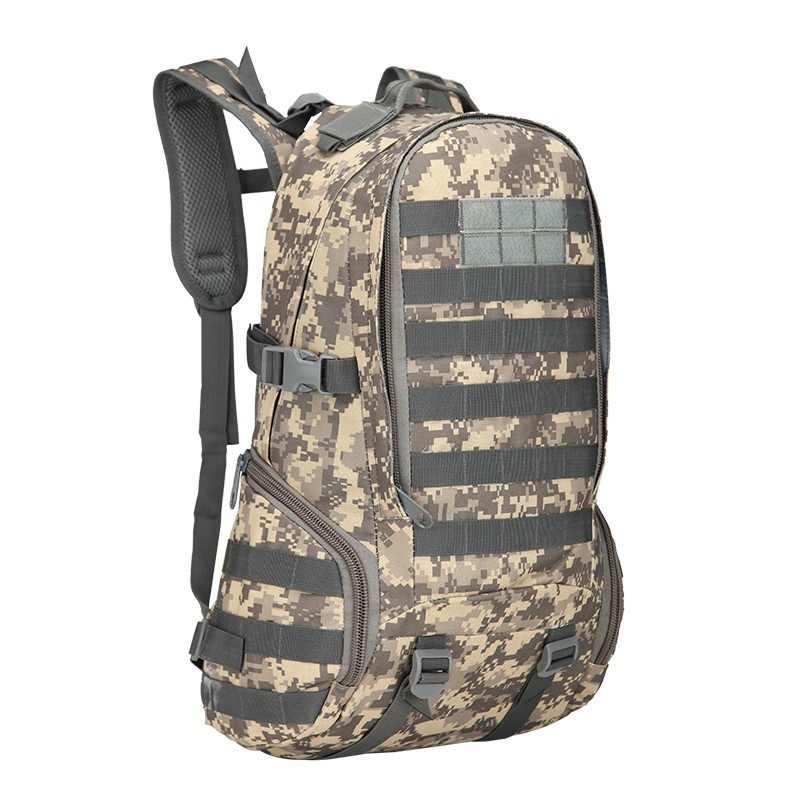 

Тактический штурмовой военный рюкзак Armour Tactical C30 Oxford 600D (с системой MOLLE) 30 литров Серый пиксель
