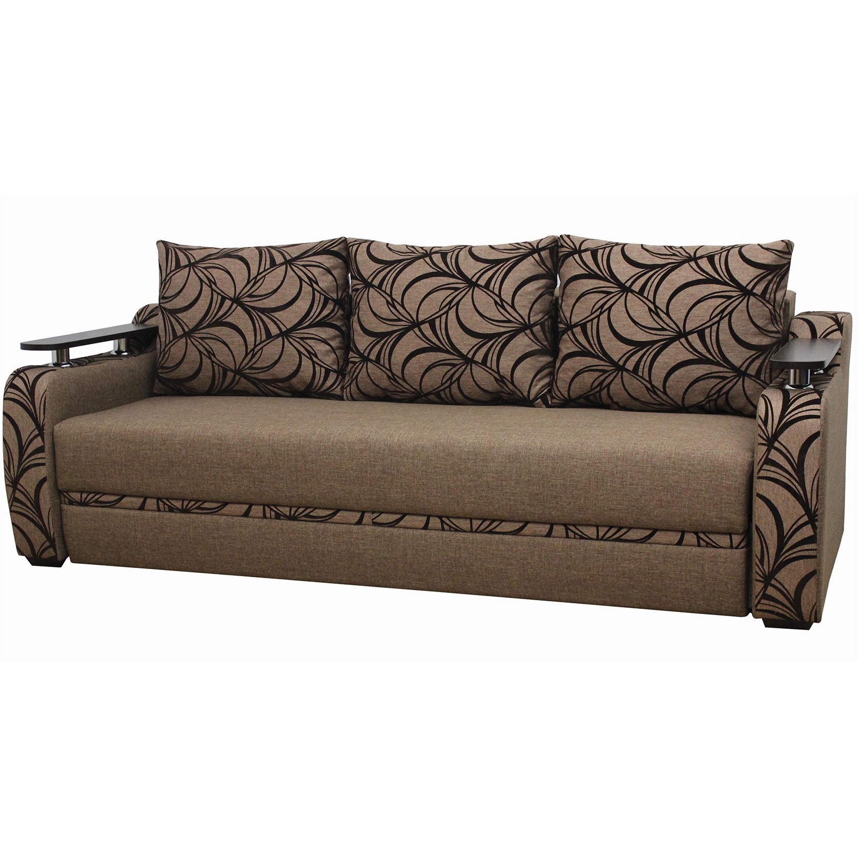 

Прямой диван Браво (Мебель Софиевки) Коричневый 95х220 см 11105_11