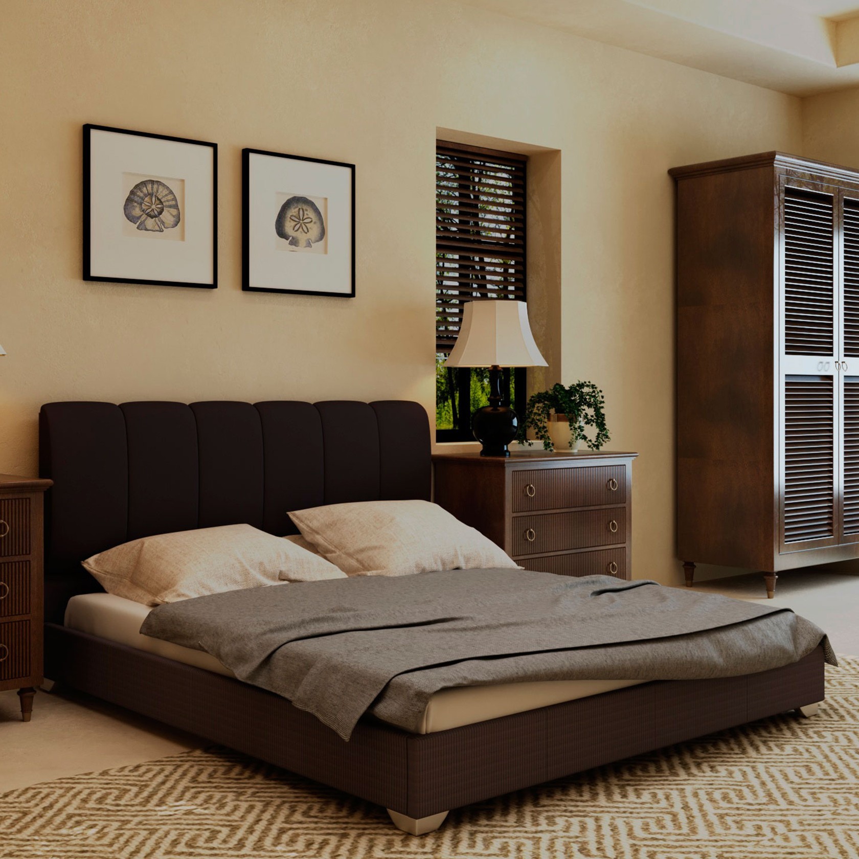 

Кровать Олимп с механизмом Серая 140х200 см 111108_14