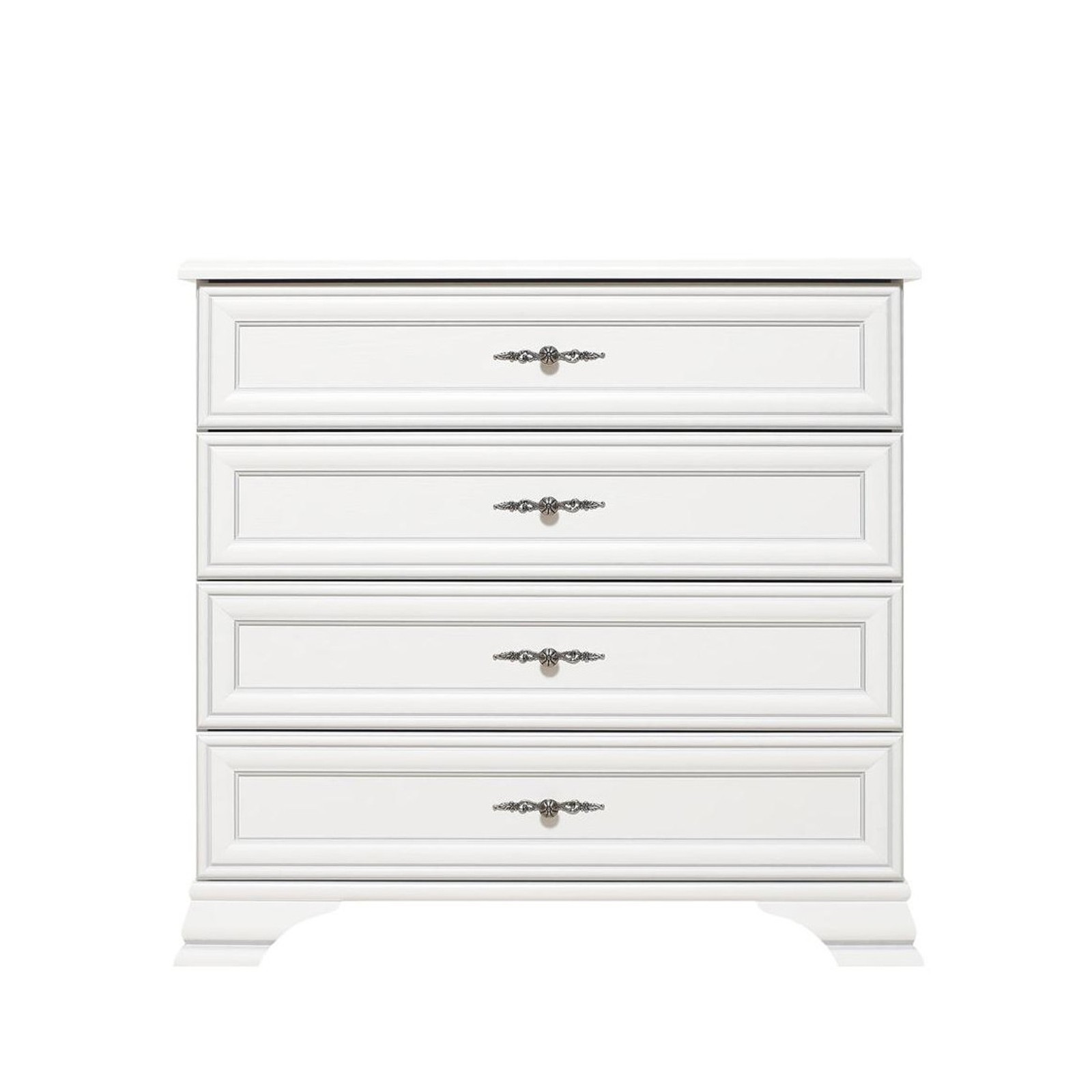 

Комод Кентуки KOM 4S (BRW (Black Red White)) Белый альпийский 266812_1