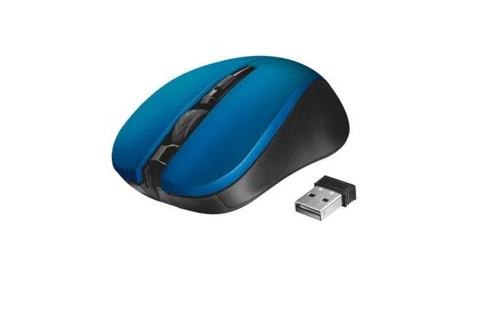 

Мышка Trust Mydo Silent wireless mouse blue