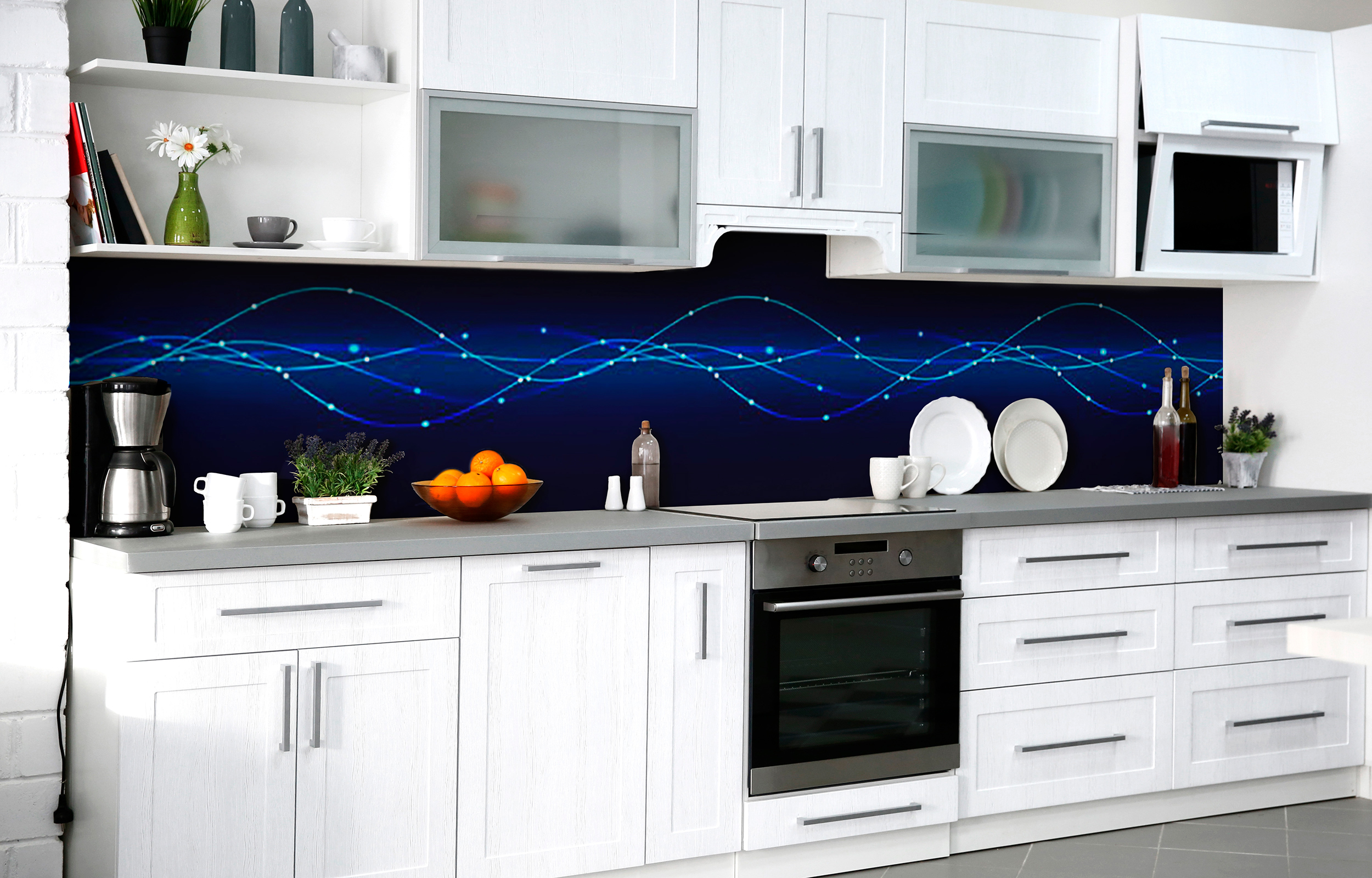 

Скинали на кухню Zatarga Космические нити 600х3000 мм (Z182990/2)
