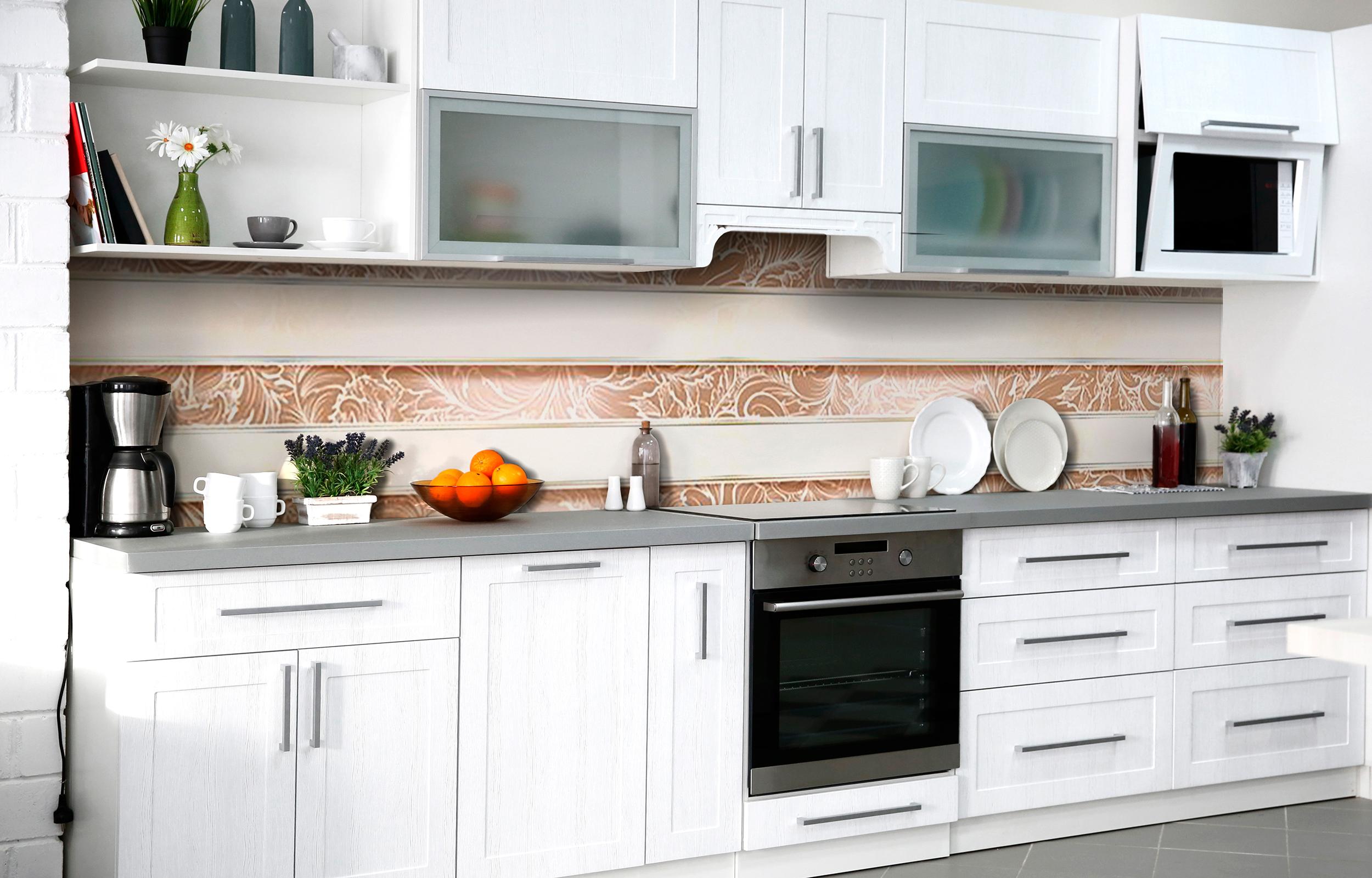 

Скинали на кухню Zatarga Молочная дорожка 650х2500 мм (Z182989/1)