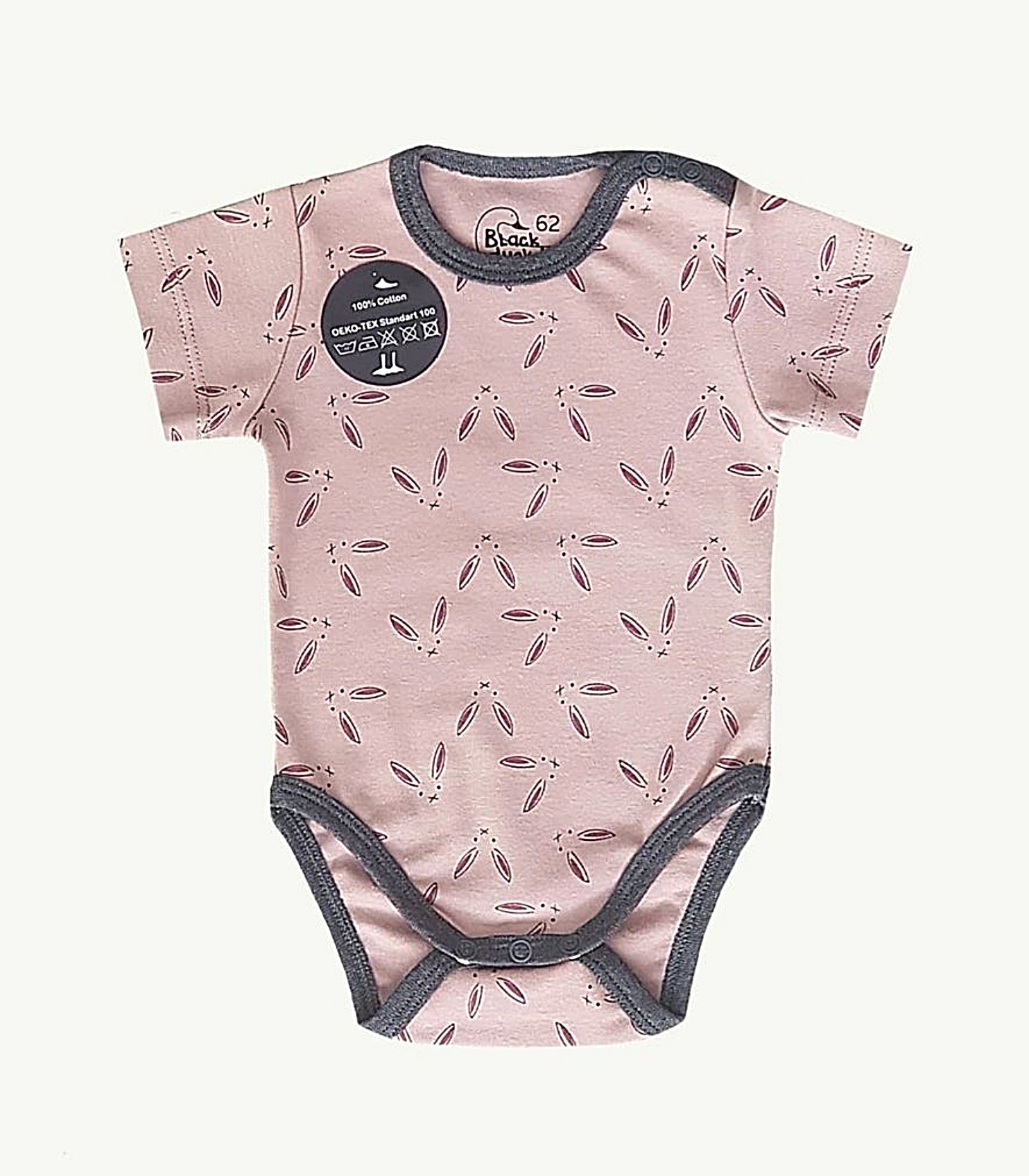 

Боди Blackduckindark Rabbit Ears р.80 розовое (AAY01-80-16-014)