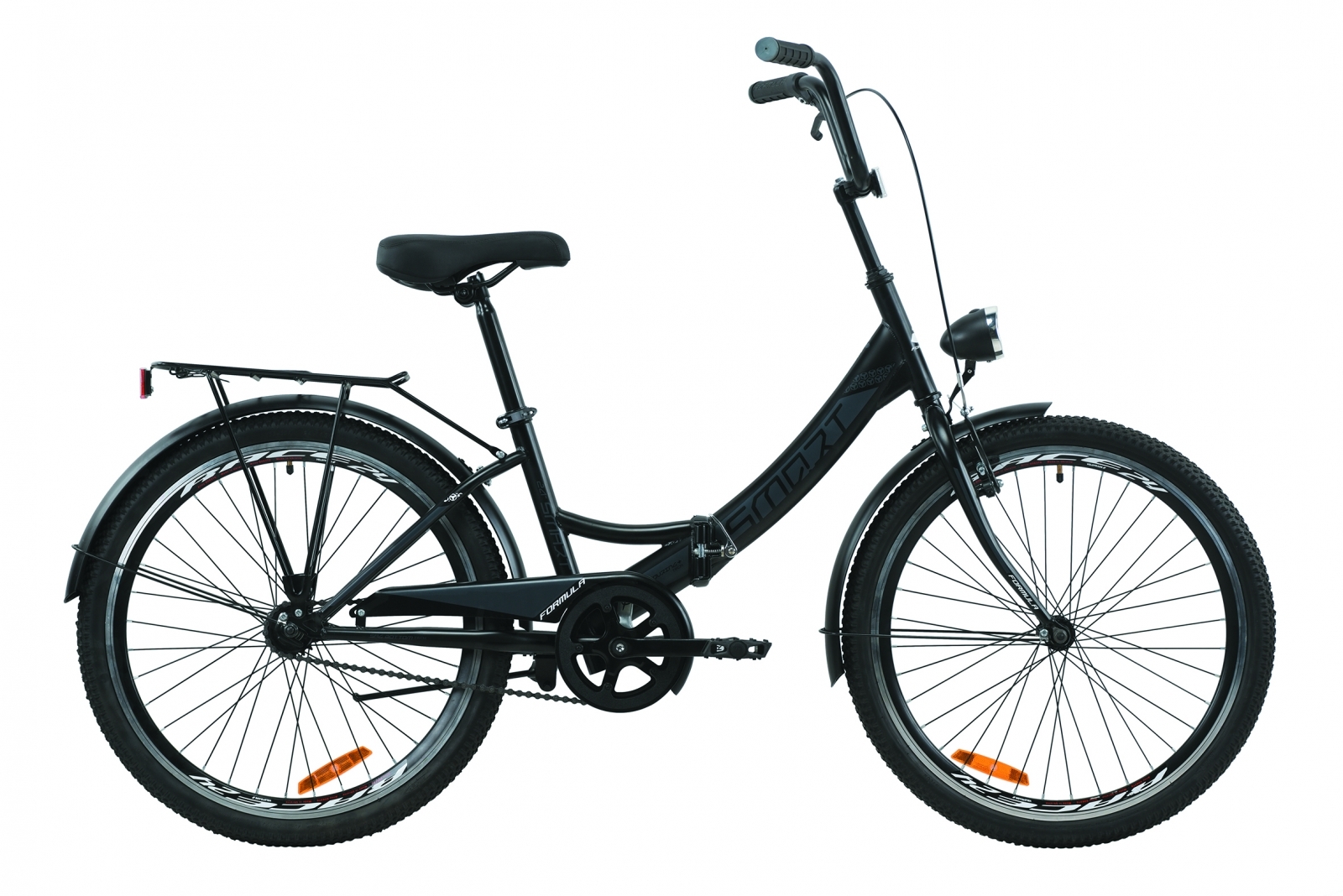 

Велосипед 24" Formula SMART 15" черно-серый с белым (м) с фонарём 2020