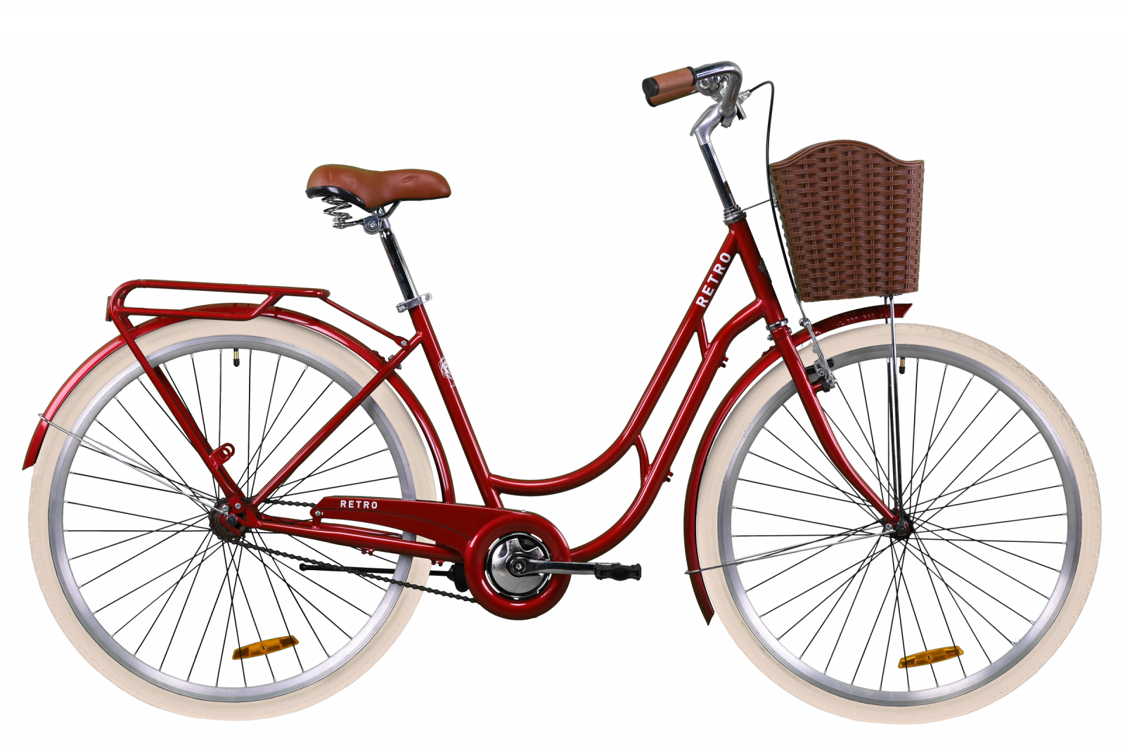 

Велосипед 28" Dorozhnik RETRO 19" рубиновый 2020