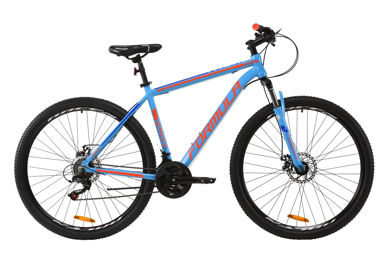 

Велосипед 29" Formula THOR 1.0 DD 20" сине-оранжевый 2020