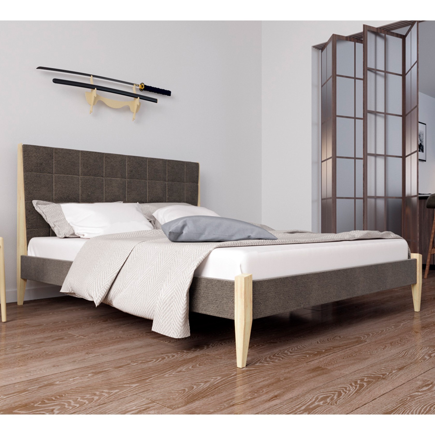 

Кровать Токио (Червоноградский ДОК) Бежевая 180х200 см 91132_24