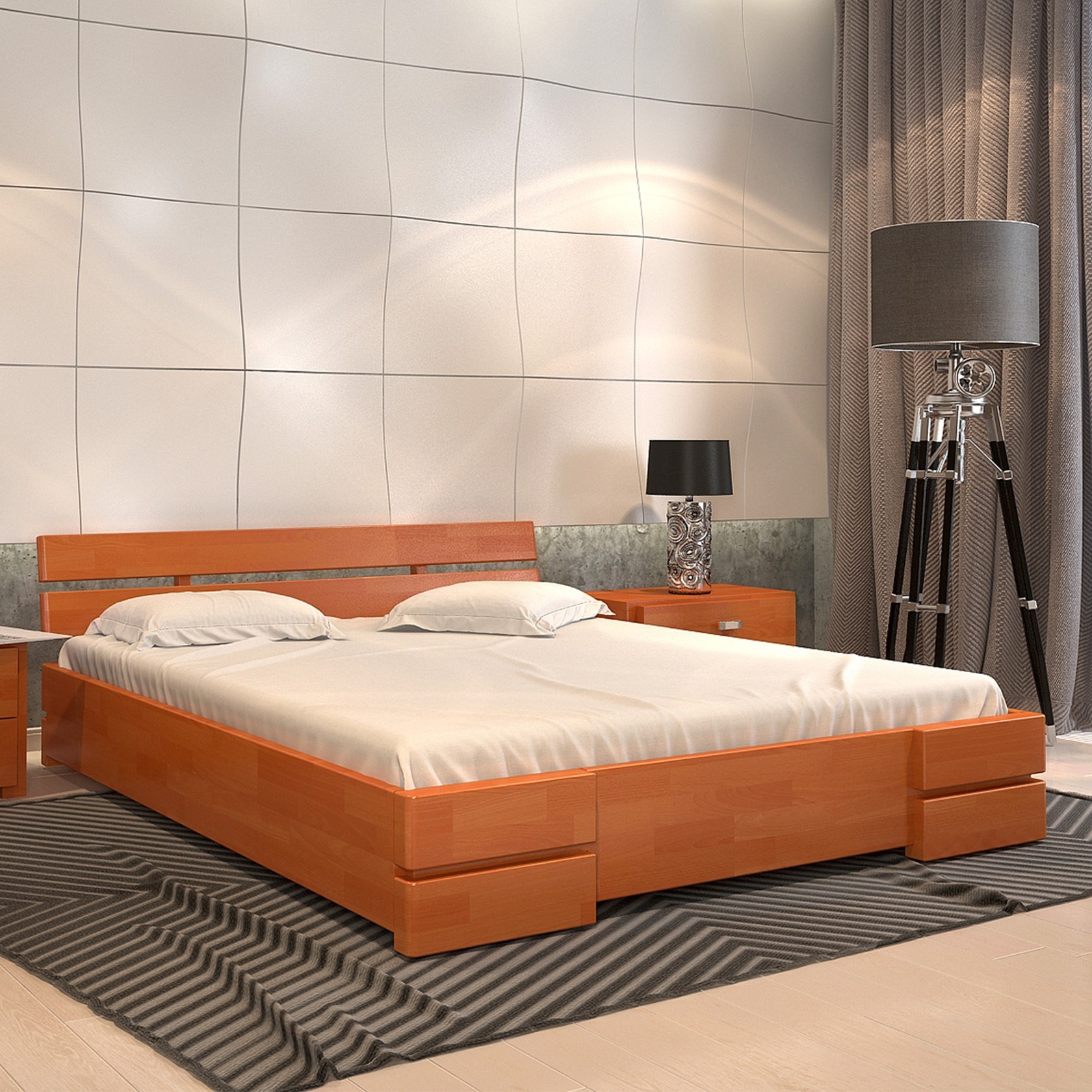 

Кровать Дали (Arbor Drev) Ольха 120х200 см 71125_01