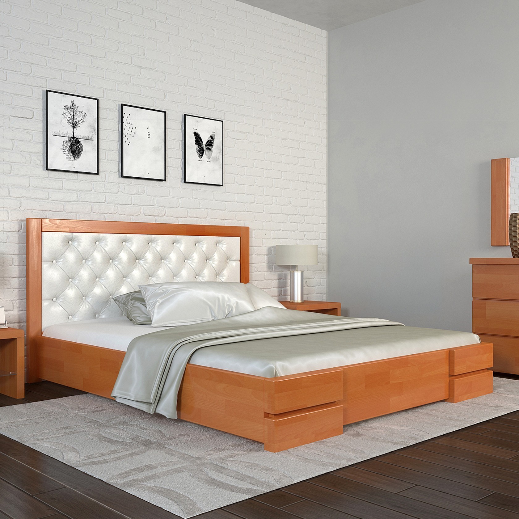 

Кровать Регина Люкс Arbor Drev 71126_8 71126_08