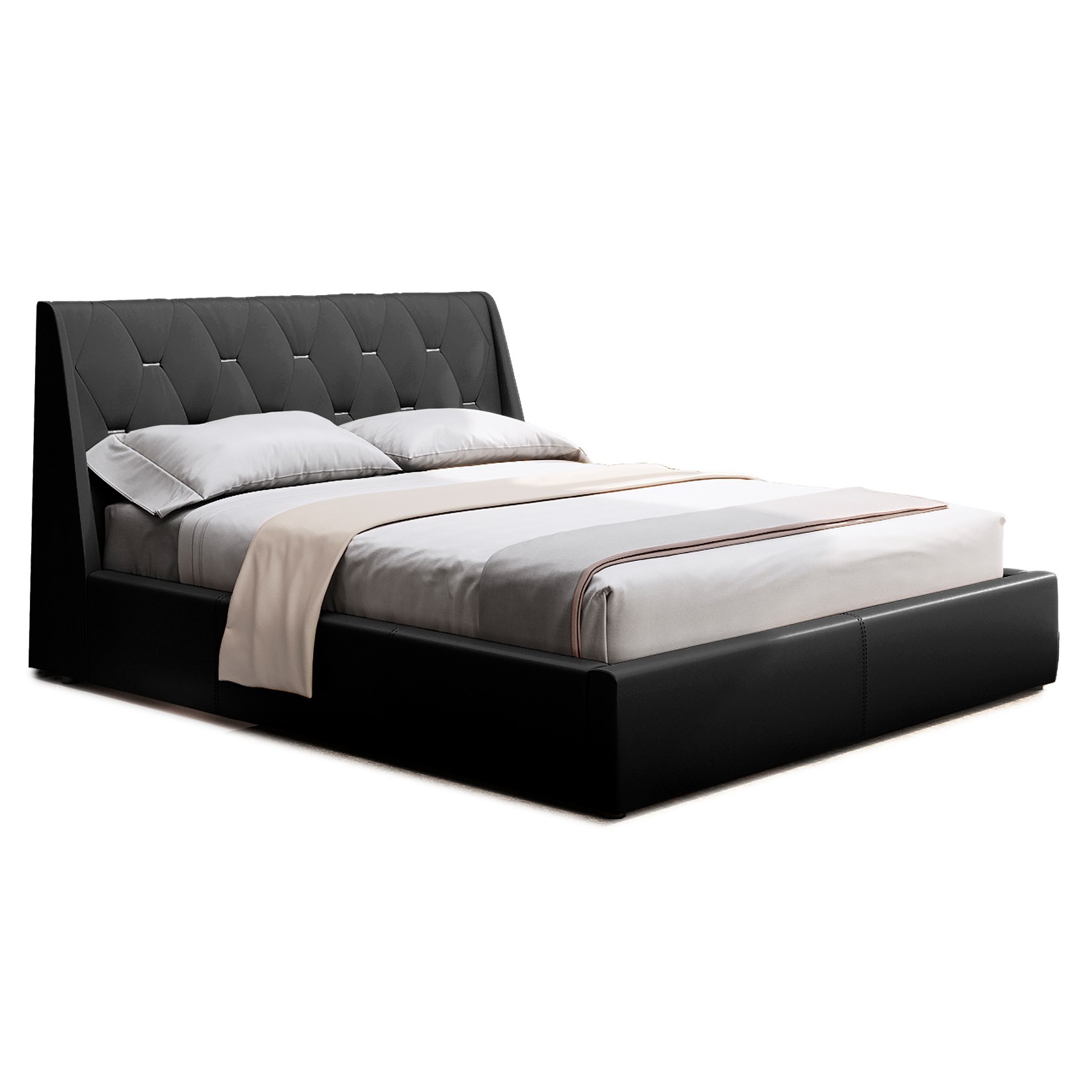 

Кровать Берлин IV (Green Sofa) Черная 160х200 см 381105_48