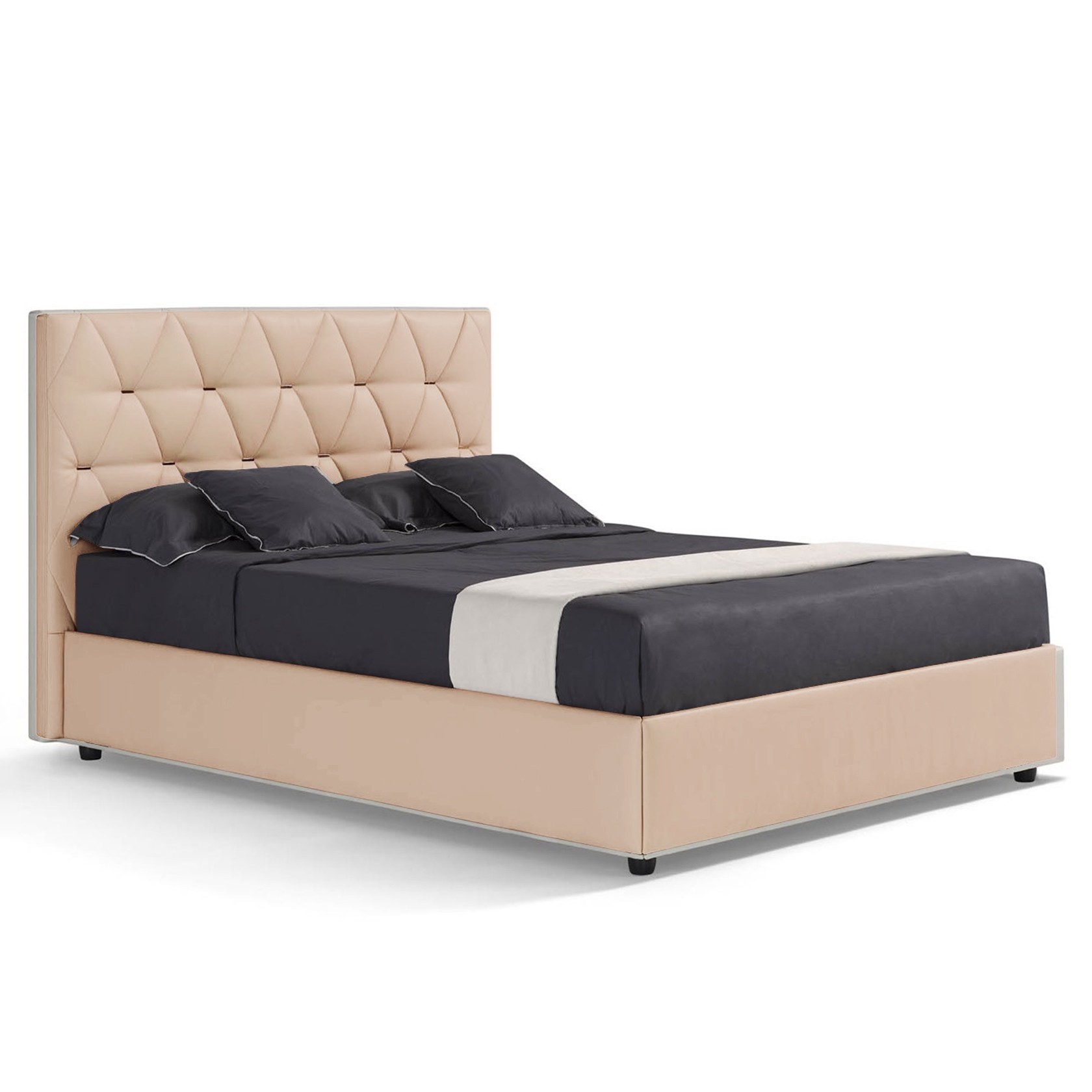 

Кровать Нью-Йорк ромбы люкс с механизмом (Green Sofa) Бежевая 180х200 381161_04