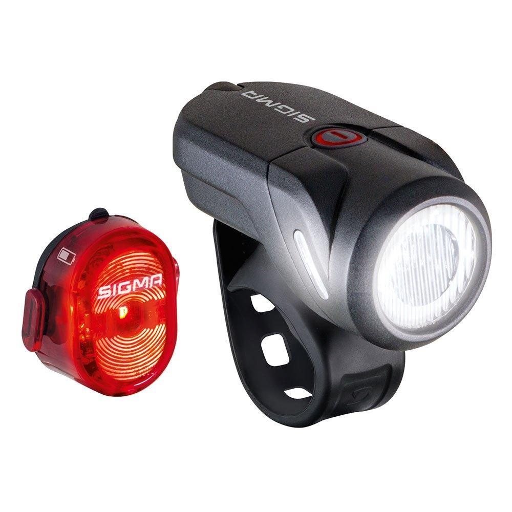 

Комплект велосвітла Sigma Sport Aura 35 / Nugget II K-Set USB Чорний