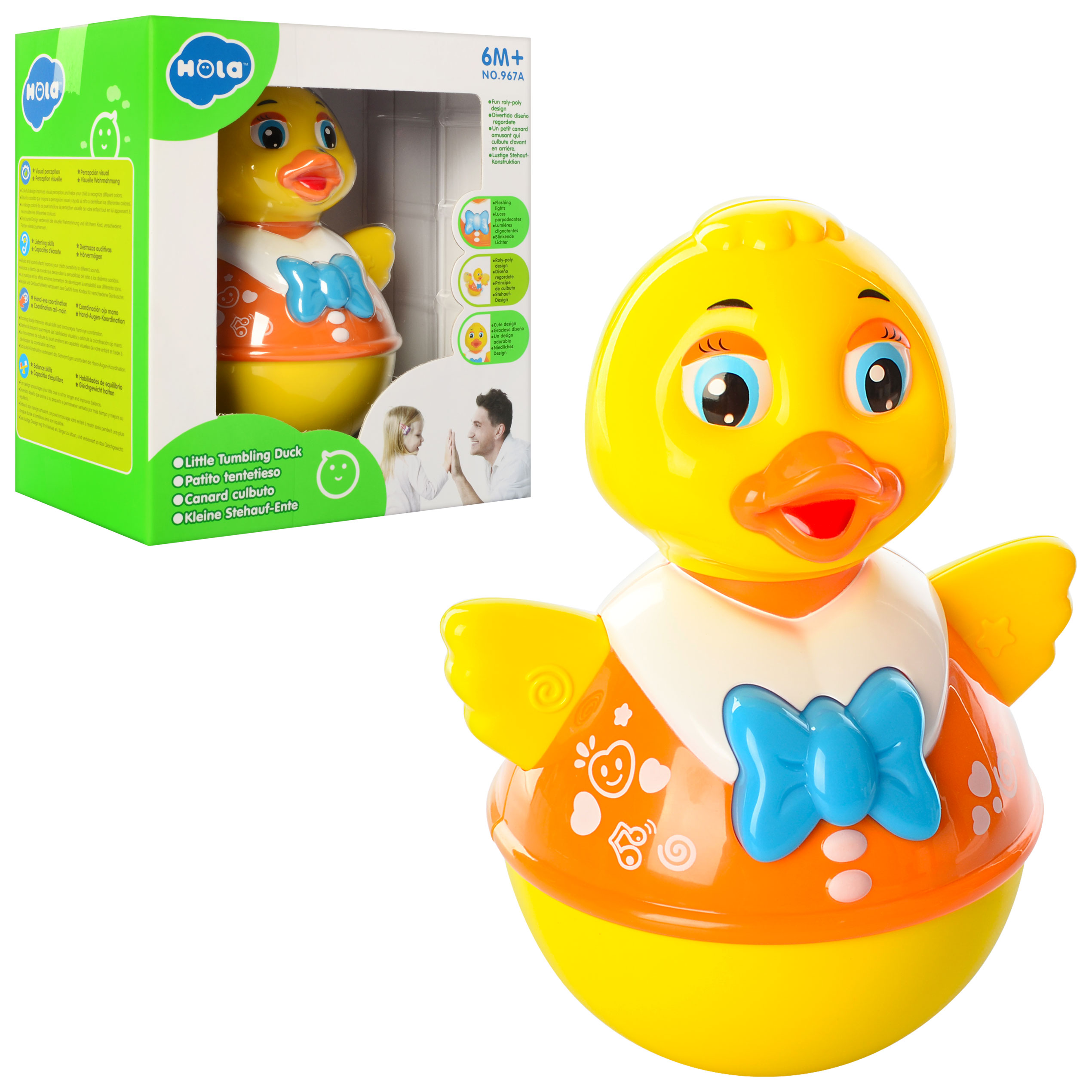 

Неваляшка Bambi утка 967A 15 см