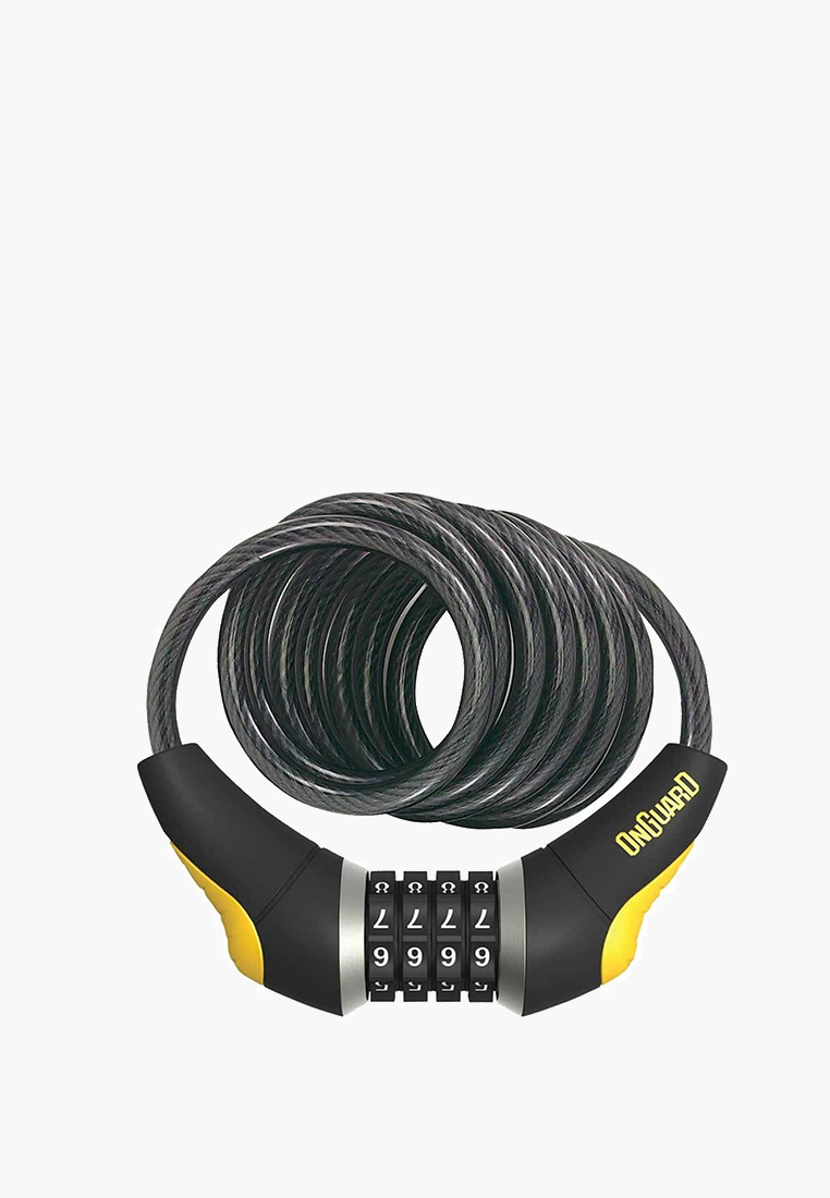 

Велозамок кодовий Onguard 8031L DOBERMAN 240см х 12мм Чорний