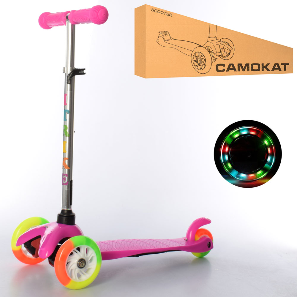 

Самокат iTrike MINI BB 3-013-4-A-P розовый