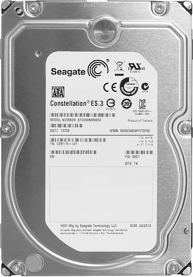 

Жесткий диск Seagate Constellation ES.3 3TB 7200rpm 128MB ST3000NM0053 3.5 SATAIII Новый