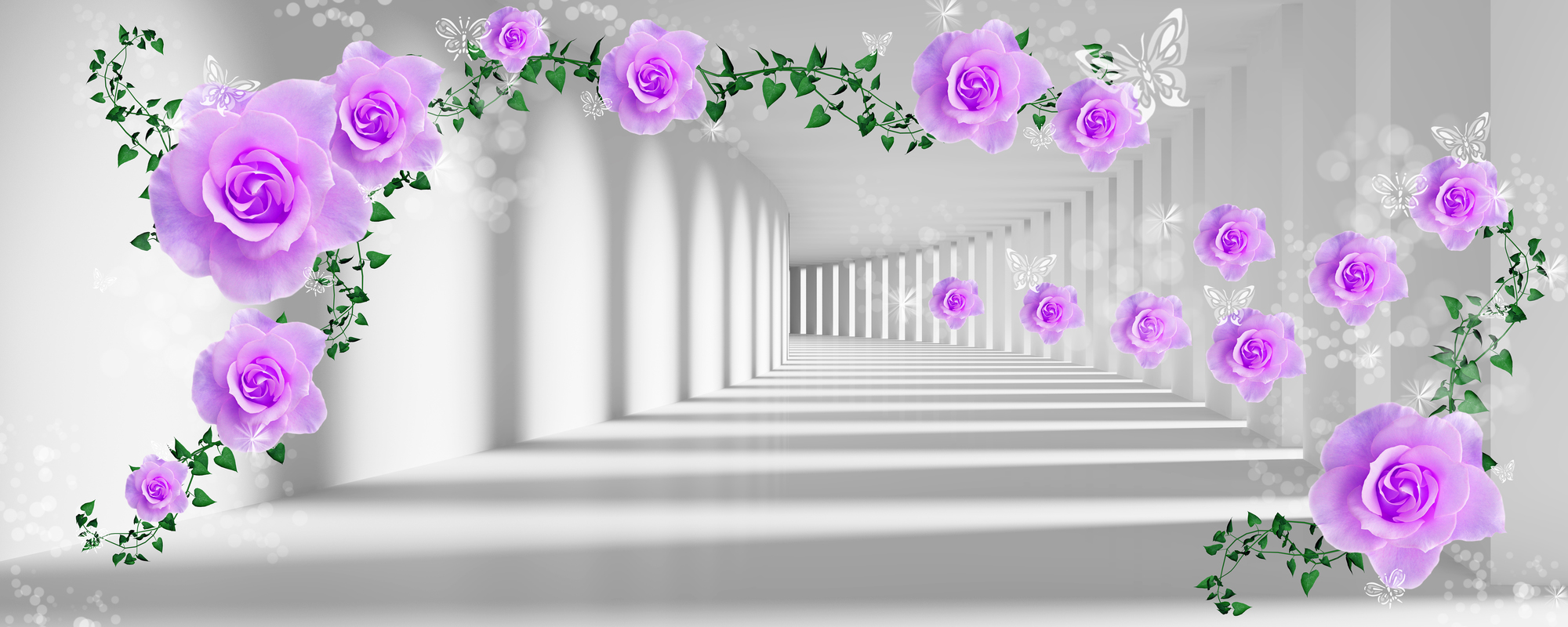 

Фотообои 3D '3D Цветы' (3425) , Мелкий песок