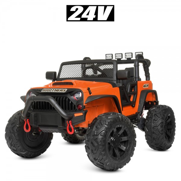 

Электро-/Веломобиль Джип Bambi Racer M 4553EBLR-7(24V) Оранжевый (BAM003257)