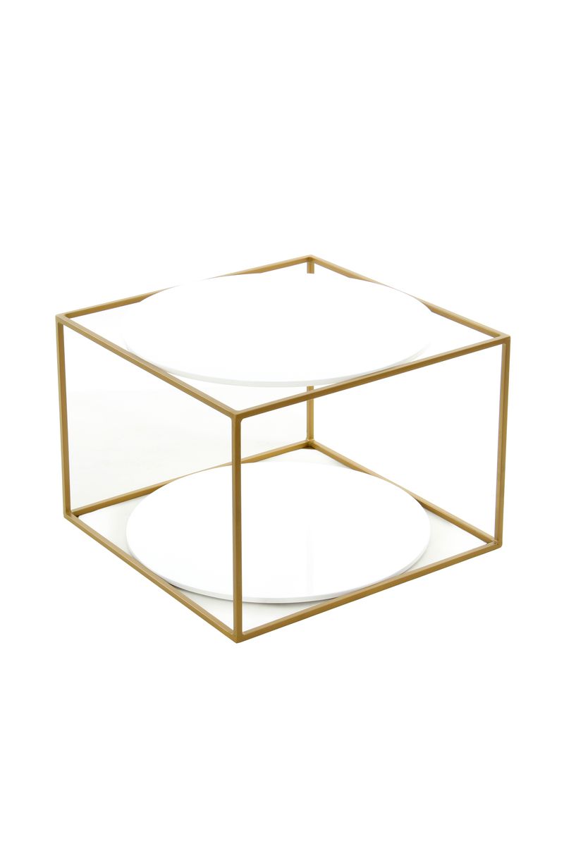 

Стол Arhome Cube SM110 White/Gold G6XGQ