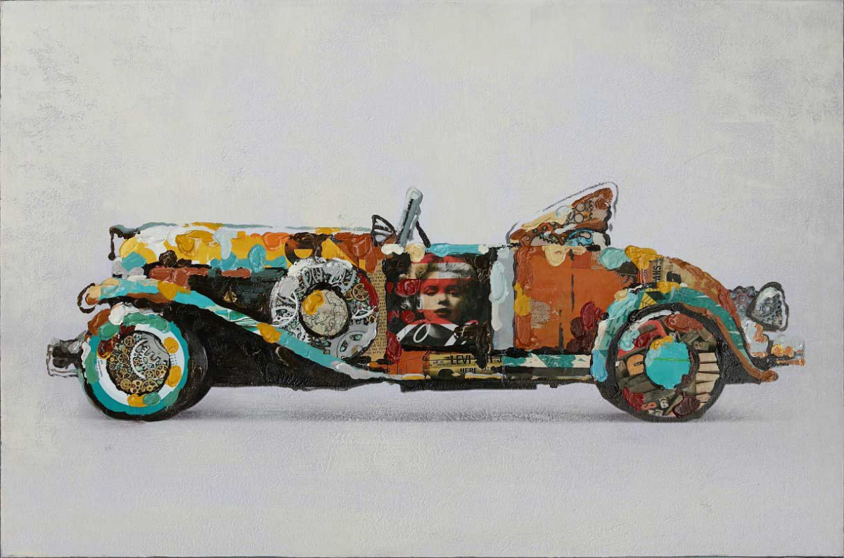 

Фреска Arhome Retro car ZSOGZ-60-90