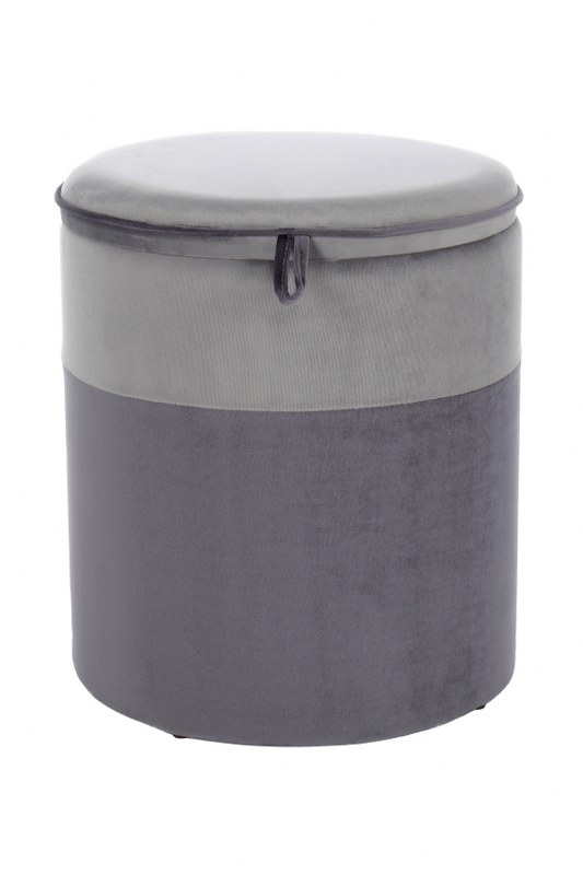 

Пуф Arhome Aram T125 Lightgrey/Darkgrey IOBH3