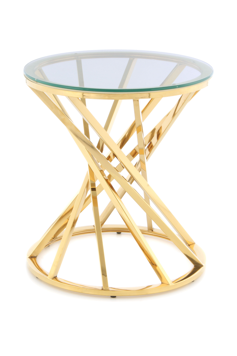 

Стол Arhome Favor SM225 Clear/Gold GIQQR-GLD