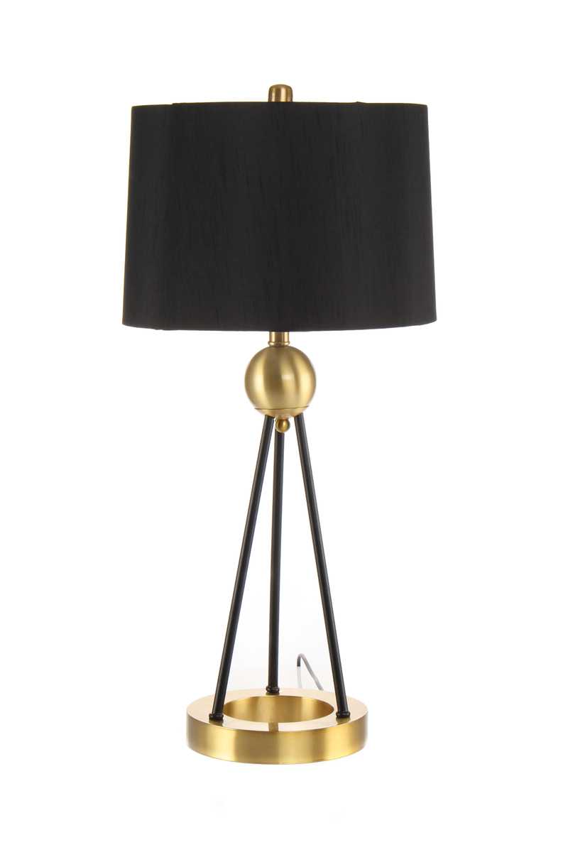 

Настольная лампа Arhome Nona M125 Black/Gold IL4FH-GLD