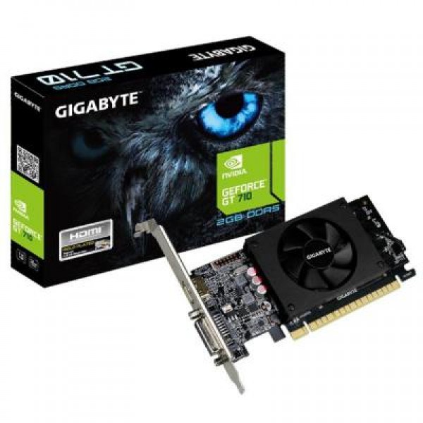 

Видеокарта GeForce GT710 2048Mb GIGABYTE (GV-N710D5-2GL)