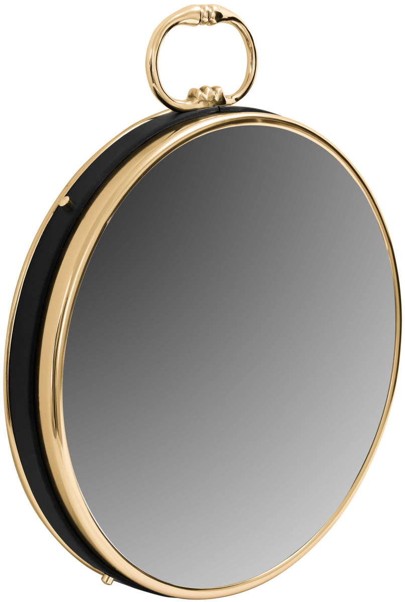 

Настенное зеркало Arhome Round 925 Gold/Black Ø 41 cm U4E5C-GLD