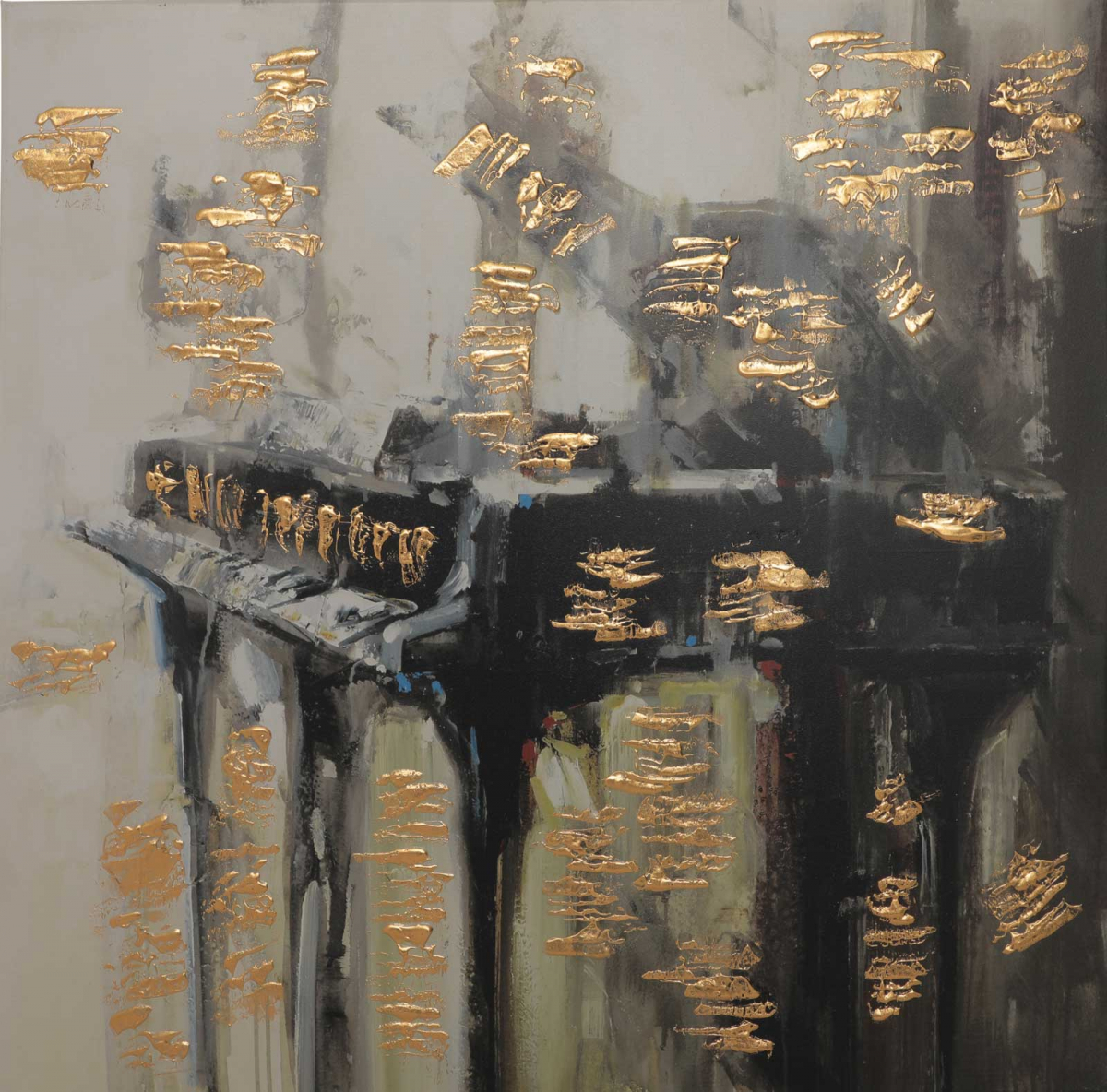 

Картина Arhome Abstract piano 100х100 cm CT177 100X100