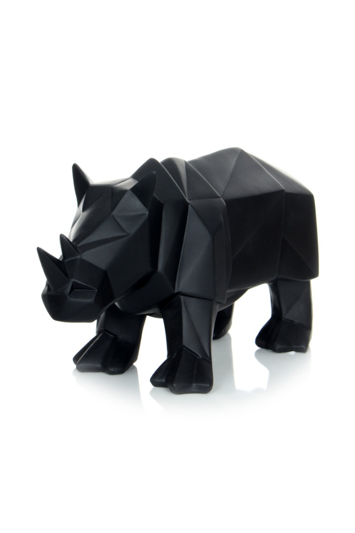 

Скульптура Arhome Rhinoceros K110 Black LFDRD