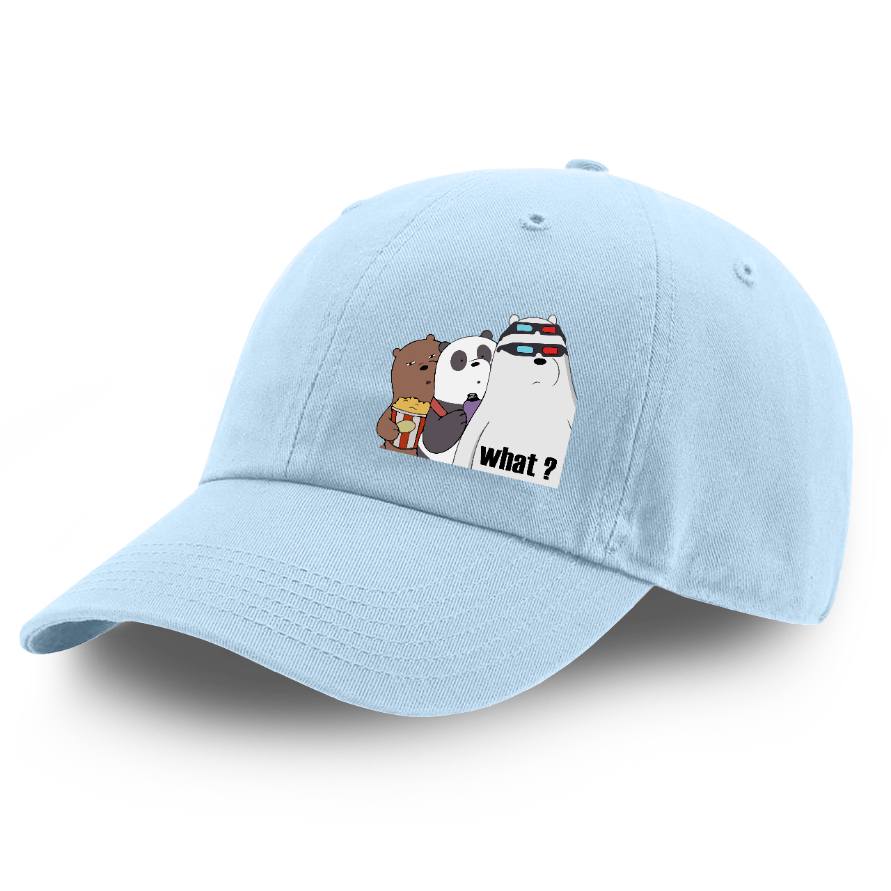 

Детская кепка Вся правда о медведях (We Bare Bears) (9273-2902-1) 100% Хлопок 53-56 см Голубой