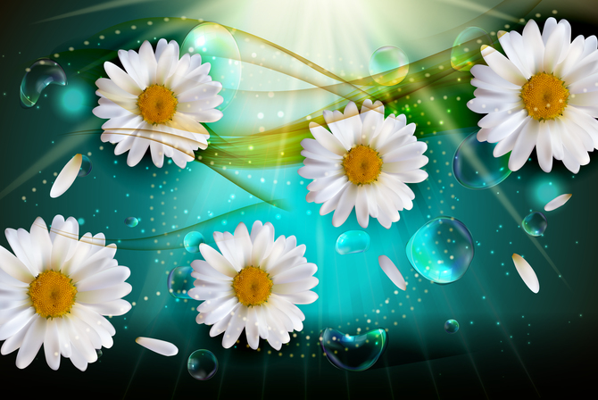 

Фотообои 3D '3d ромашки' (2610) , Песок